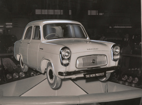 Ford Prefect (1953) - Der Prefect 100E am Autosalon London