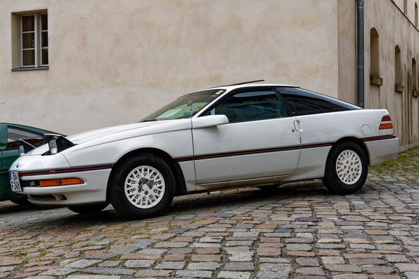 Ford Probe GL (1988) – Coproduktion von Ford USA und Mazda, aus europäischer Sicht eine Randerscheinung – Oldtimer Open Air 2024