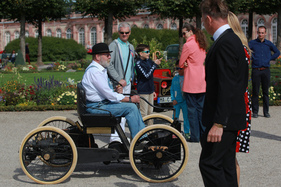 Ford Quadricycle (1898) - Replikat des Originals in den USA - Classic-Gala Schwetzingen 2020
