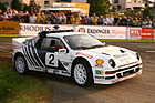 Ford RS200 (1986) - Eifel Rallye Festival 2012 - Stig Blomqvist am Steuer