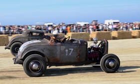Ford Roadster (1932) am Römö Motorfestival 2016