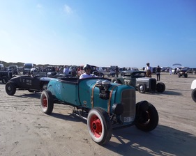 Ford Roadster von 1928 am Römö Motorfestival 2016