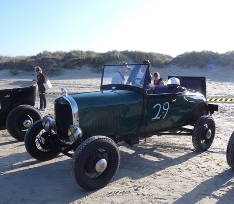 Bild: Ford Roadster von 1929 am Römö Motorfestival 2016