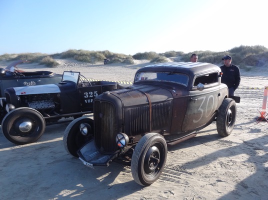 Bild: Ford Roaster von 1930 am Römö Motorfestival 2016