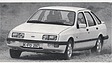 Ford Sierra 1,6-Liter  - 75  PS (DIN) 1 Registervergaser (© Archiv Automobil Revue)