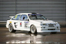 Ford Sierra 3-Door Thunder Saloon (1986) - als Lot 416 an der Silverstone Auctions Race Retro Versteigerung 2021