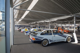 Ford Sierra Cosworth (1988) - anlässlich der Präsentation der "Tourenwagen Classics" am DTM-Lauf von Hockenheim 2017 Ford Sierra Cosworth (1988) - anlässlich der Präsentation der "Tourenwagen Classics" am DTM-Lauf von Hockenheim 2017