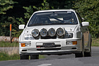 Ford Sierra Cosworth RS 500 (1986) an der Bergprüfung Altbüron 2017 - Feld 1