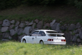 Ford Sierra Cosworth RS 500 (1986) an der Bergprüfung Altbüron 2017 - Feld 1