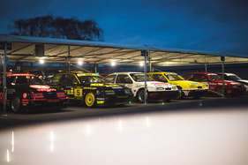 Ford Sierra Cosworth RS500 (LUI) (1987) am Goodwood Members' Meeting 2017