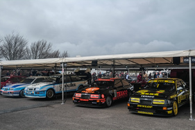 Ford Sierra Cosworth RS500 (LUI und Texaco) (1987) - Group A Saloons - Goodwood Members' Meeting 2017