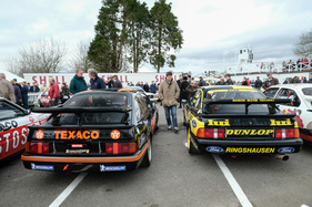 Ford Sierra Cosworth RS500 (LUI und Texaco) (1987) - Group A Saloons - Goodwood Members' Meeting 2017