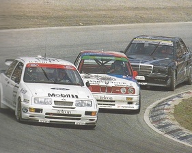 Ford Sierra RS 500 Cosworth (1989) - das letzte DTM-Rennen vor dem Turbo-Verbot gewinnt Niedzwiedz 1989 in Hockenheim