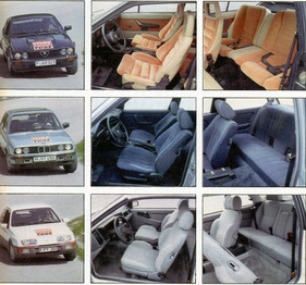 Ford Sierra XR4i gegen Alfa Romeo GTV6 und BMW 323i