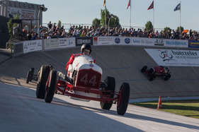 Ford Sprinter V8 (1934) - mit aussenliegenden Bremsen - Indianapolis Oerlikon 2019