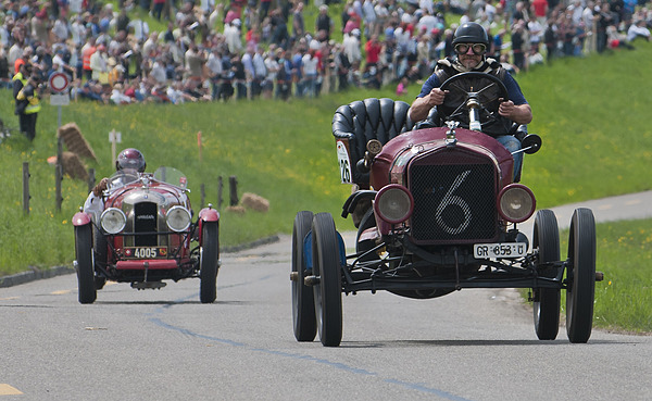 Ford T Racer (1918) - im Feld der Vorkriegsrennwagen am GP Mutschellen 2012