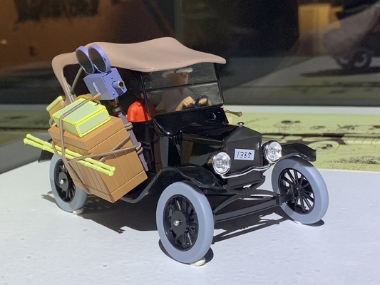 Ford T – Tim im Kongo – Tim und Struppi-Ausstellung – Musée National de l'Automobile Mulhouse