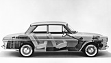 Ford Taunus 12 M (1962) - Durchsichtszeichnung - P4 im Profil (1962)