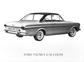 Ford Taunus 12 M Coupé (1963) - als man noch Autos zeichnete