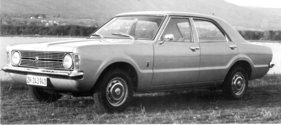 Ford Taunus 1300 L (1971) - viertürige Einfachvariante