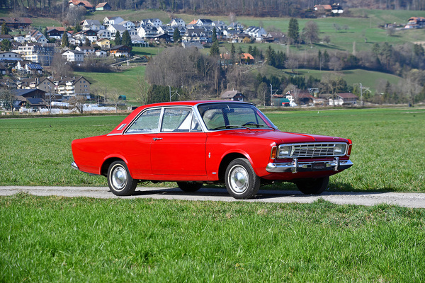 Bild: Ford Taunus 17 M 1700 S (1968) - Lot 155 an der Versteigerung der Oldtimer Galerie Toffen am 23. März 2024