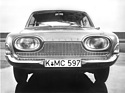 Ford Taunus 17M (1961) - Frontansicht mit den beiden dominiertenden Scheinwerfern