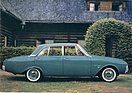 Ford Taunus 17M (1961) - postcard subject