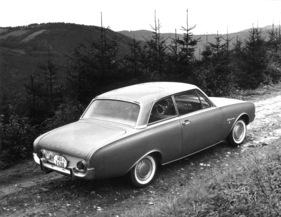 Ford Taunus 17M (1961) - two-door with sunroof