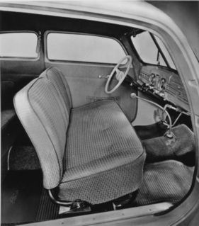 Ford Taunus (1950) - Blick ins Wageninnere