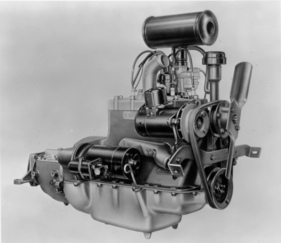 Ford Taunus (1950) - der Vierzylindermotor