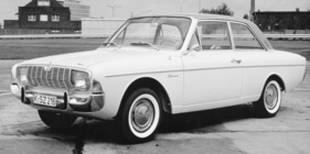 Ford Taunus 20M TS (1965) - as a two-door sedan