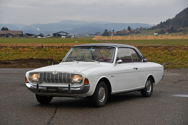 Bild: Ford Taunus 20M TS P5 Hardtop Coupé (1966) - als Lot 12 angeboten an der Versteigerung der Oldtimer Galerie Toffen am 22. März 2025