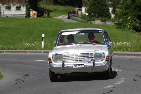 Ford Taunus P5 20m Taunomatic (1966) - als zweitürige Limousine - Oldtimer in Obwalden (O-iO) 2019