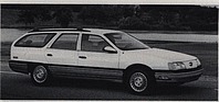 Ford Taurus - 2,5-Liter - 90 HP (netto) Zentraleinspritzung (1988)