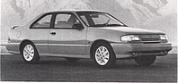 Ford Tempo 2,3-Liter - 97 PS (netto) Benzineinspritzung (1992)