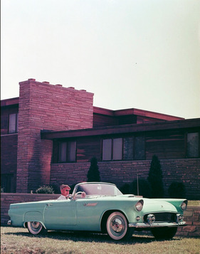 Ford Thunderbird (1955) - war dies wirklich ein rechtsgelenktes Fahrzeug?