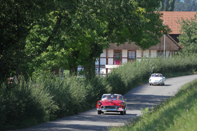 Ford Thunderbird (1956) - an der OCC Jungfrau-Rallye 2016