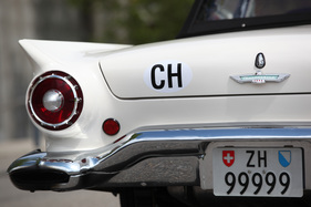 Ford Thunderbird (1957) - Heckflossen waren gegen Ende der Fünfzigerjahre en vogue