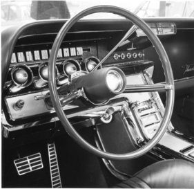 Ford Thunderbird (1963) - Lenkrad und Armaturenbrett