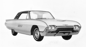 Ford Thunderbird (1963) - Modelljahr 1963 mit grosszügiger Karosserie