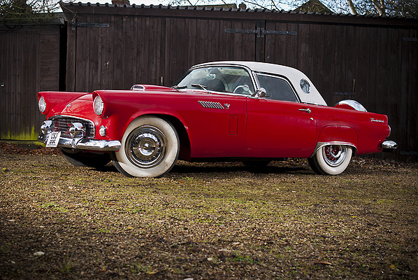 Ford Thunderbird Continental (1956) - angeboten von Silverstone Auctions im Race Retro Classic Car Sale vom 25. Februar 2012