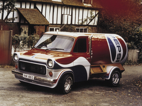 Ford Transit (1977) - im Einsatz für Pepsi