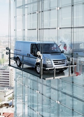 Ford Transit (2020) - als Fensterputzer