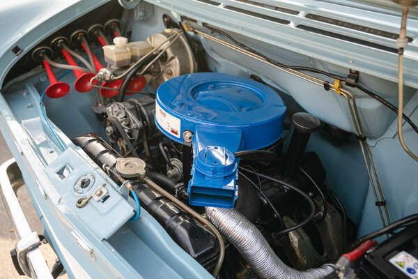 Ford Transit MK1 Twin Wheel LWB Panel Custom Van (1972) - als Lot 732 angeboten anlässlich Silverstone Auctions “NEC Classic Motor Show Sale" am 12. November 2022
