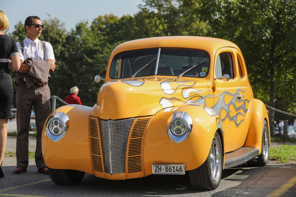 Ford V-8 Coupe (1940) – Albisgütli Classic Cars & Bikes Oktober 2023