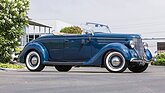 Bild: Ford V8 De Luxe Roadster (1936) - Lot 235 an der Broad Arrow Monterey Jet Center Auction 2025