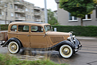 Ford V8 Four Door Sedan F 40 (1933) - bei der Abfahrt - Albisgütli Classics - Cars & Bikes August 2021