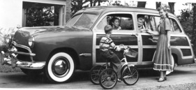 Ford V8 Station Wagon (1949) - Ganzstahlkonstruktion für acht Passagiere