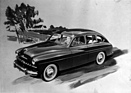 Ford Vedette (1953) - auf einer Werbeillustration