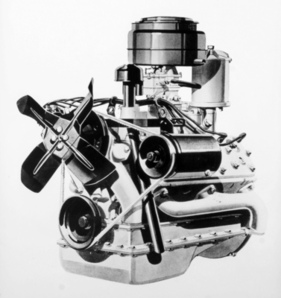 Ford Vedette (1954) - der V8-Motor